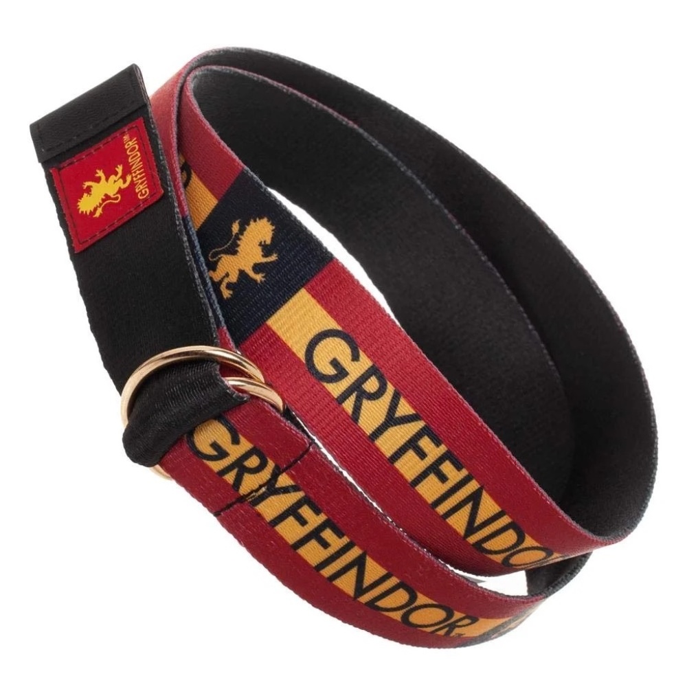 NEW Harry Potter D-Ring Gryffindor Belt Hogwarts Accessory Officially Licensed